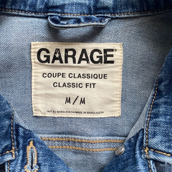 Garage Cropped Jean Jacket - Picture 4 of 4